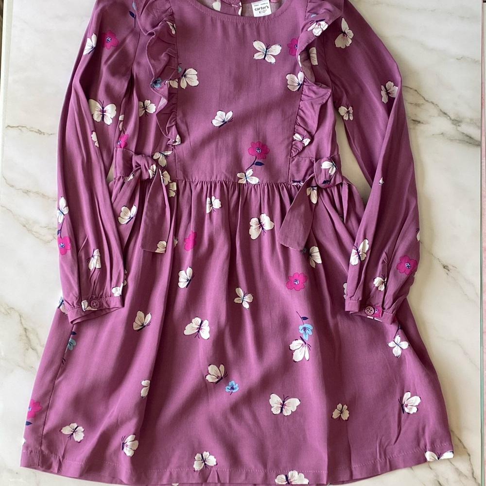 Girl’s Butterfly/Floral Dress